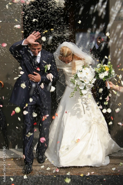 Fototapeta ryż weselny