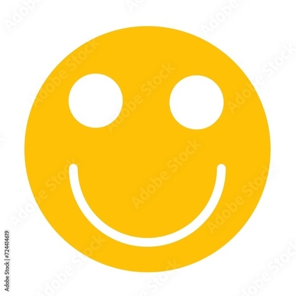 Obraz smiley face icon, positive smiley face 