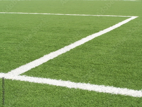 Fototapeta Soccer Field