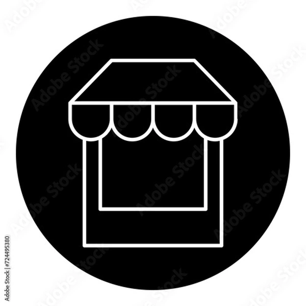 Fototapeta business glyph icon