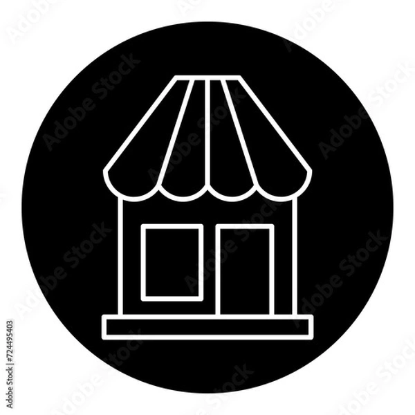 Obraz business glyph icon