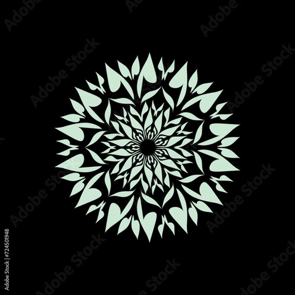 Obraz Abstract flower vector