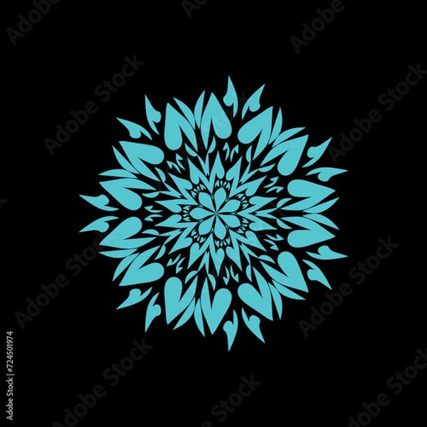 Obraz Abstract flower vector