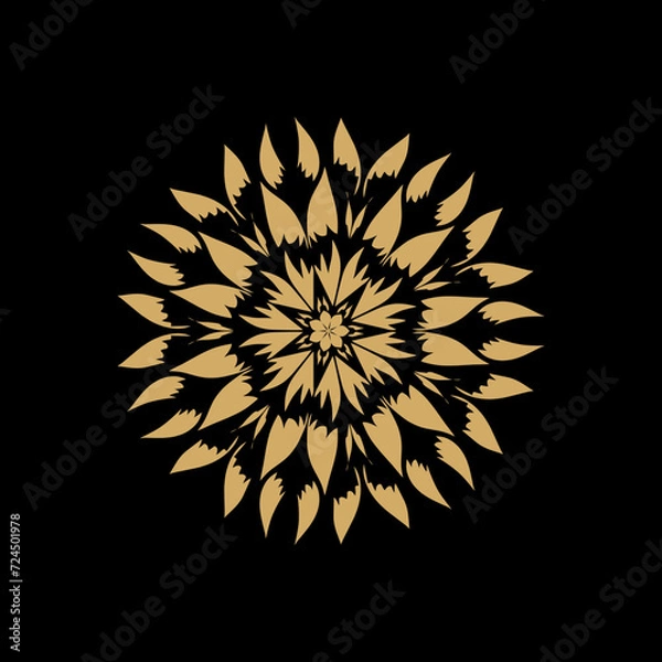 Obraz Abstract flower vector