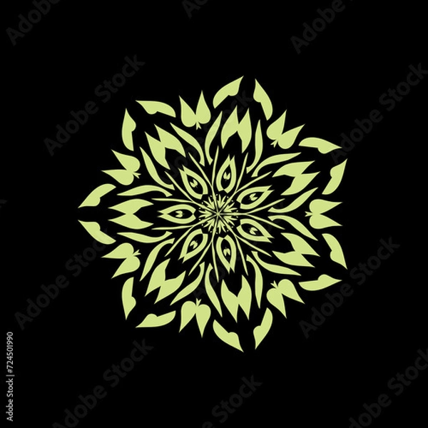 Obraz Abstract flower vector