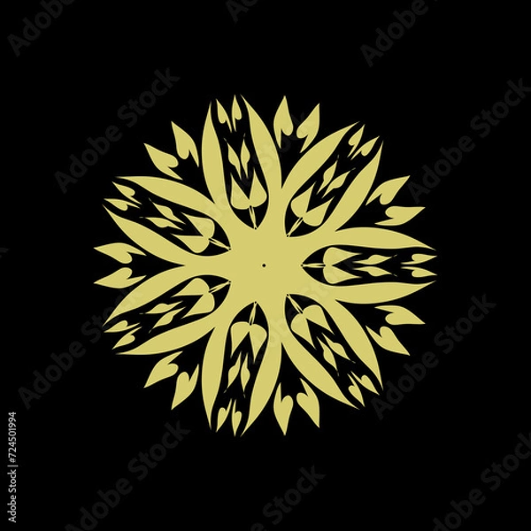 Obraz Abstract flower vector