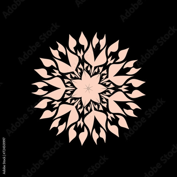 Obraz Abstract flower vector