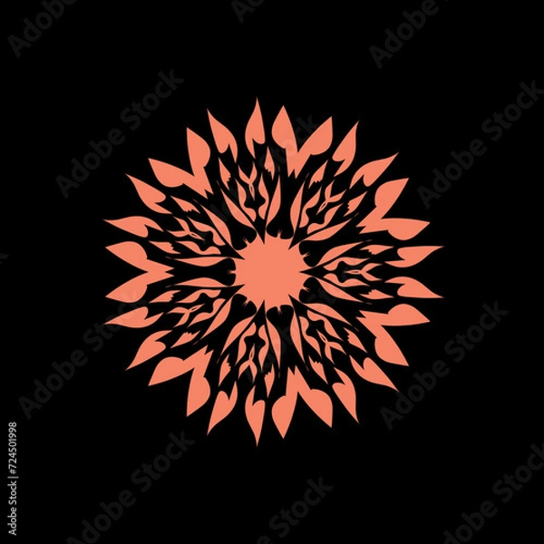 Obraz Abstract flower vector