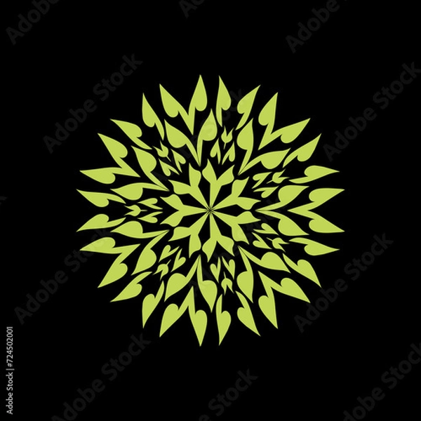 Obraz Abstract flower vector