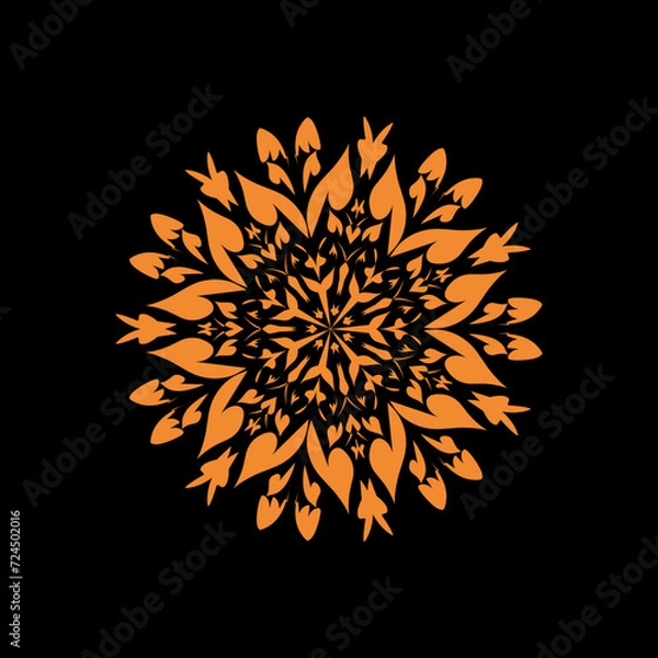 Obraz Abstract flower vector