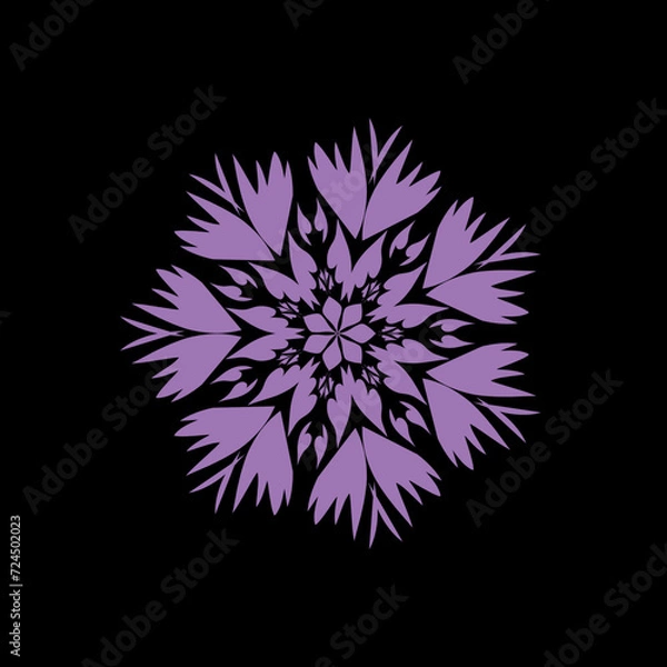 Obraz Abstract flower illustration
