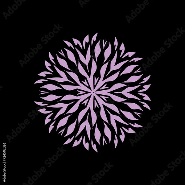 Obraz Abstract flower illustration