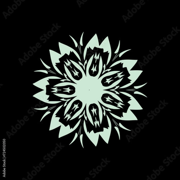 Obraz Abstract flower illustration