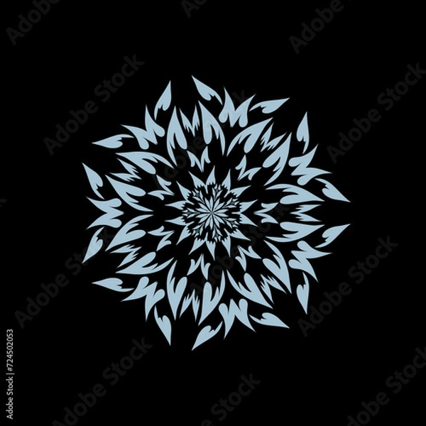 Obraz Abstract flower illustration