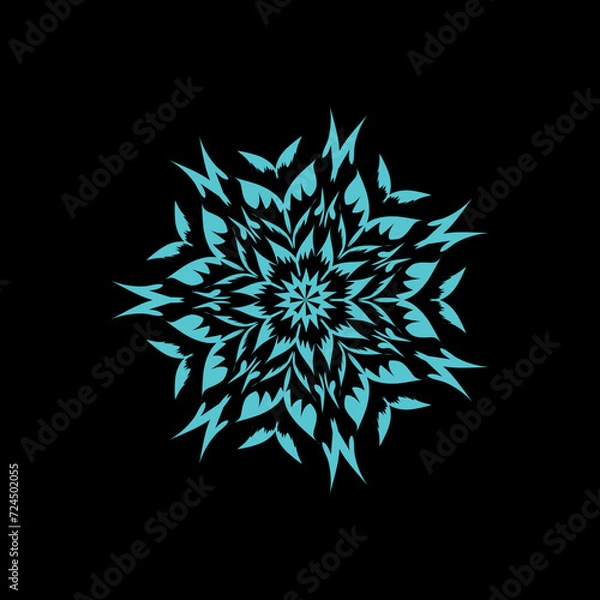 Obraz Abstract flower illustration
