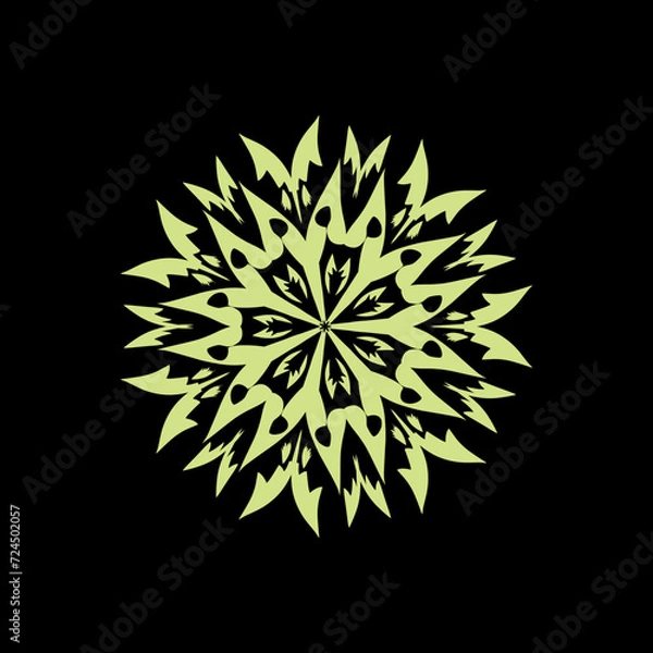 Obraz Abstract flower illustration