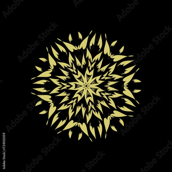 Obraz Abstract flower illustration