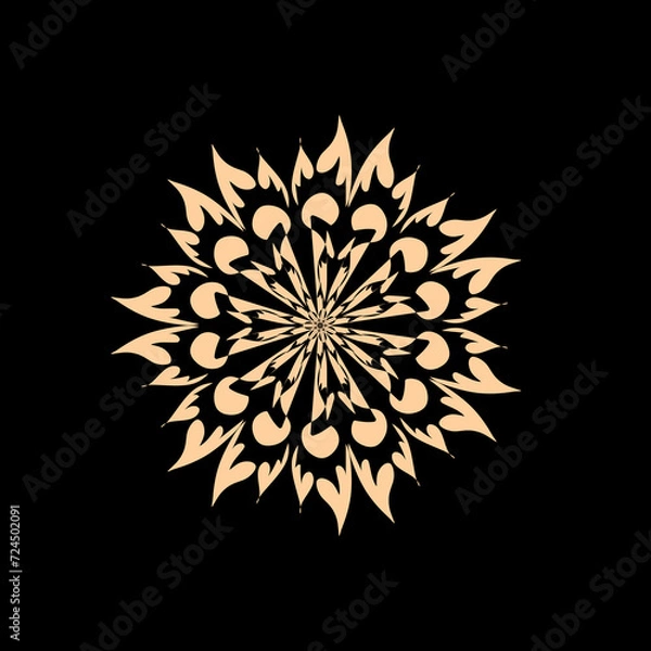 Obraz Abstract flower illustration