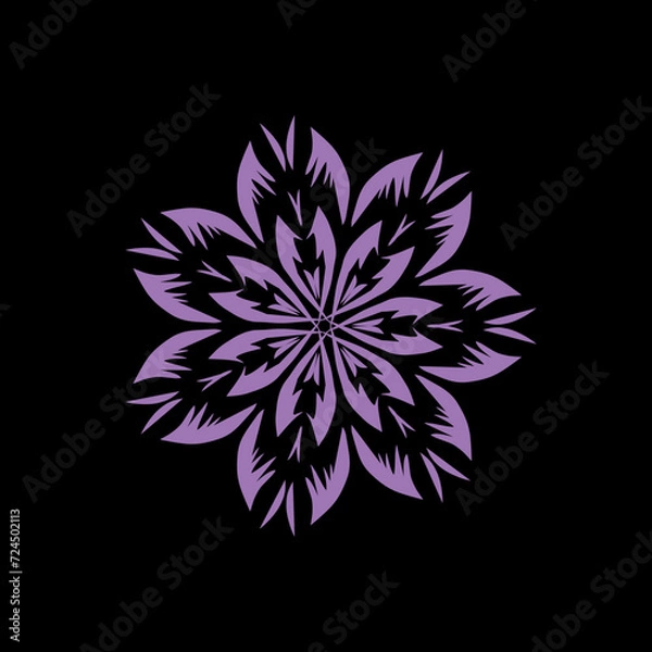Obraz Abstract flower illustration