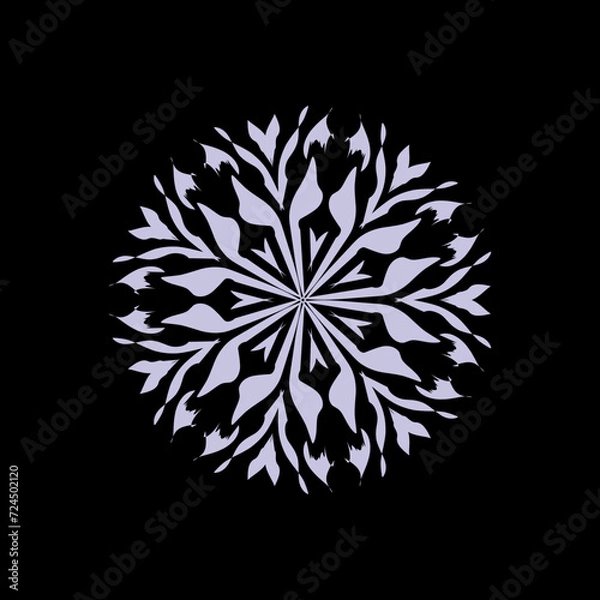 Obraz Abstract flower illustration