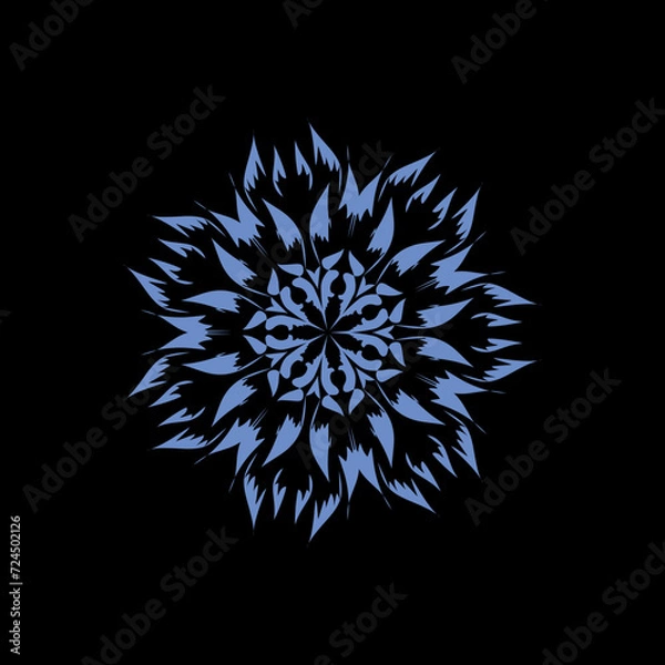 Obraz Abstract flower illustration