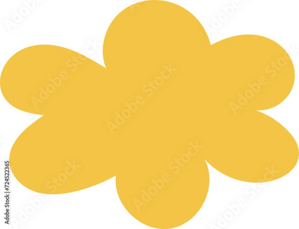 Obraz Cute flower element vector