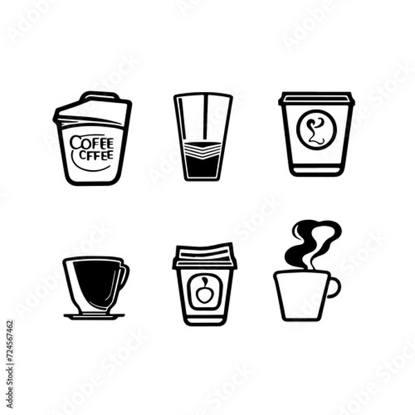 Obraz vector coffee cup icon