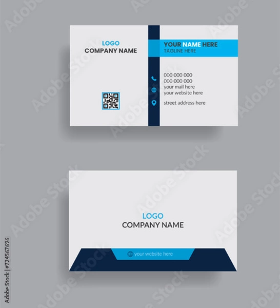 Fototapeta creative business card design