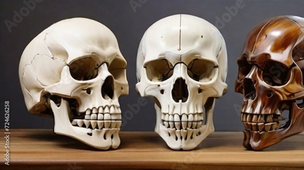 Obraz skull human anatomy