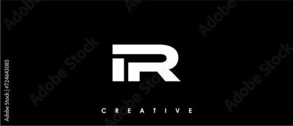 Obraz IR Letter Initial Logo Design Template Vector Illustration