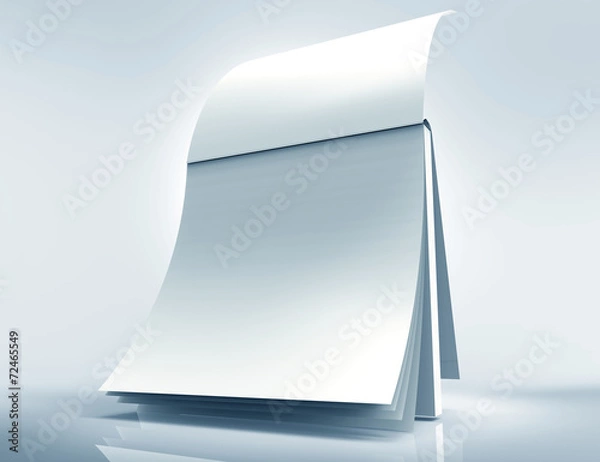 Obraz blank desktop calendar
