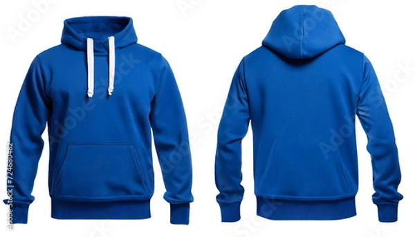 Fototapeta Hoodie Mockup for Product Design - Hoodie Template for Logo Placement and Branding