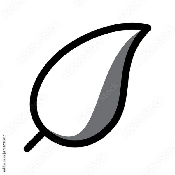 Obraz Leaf icon PNG