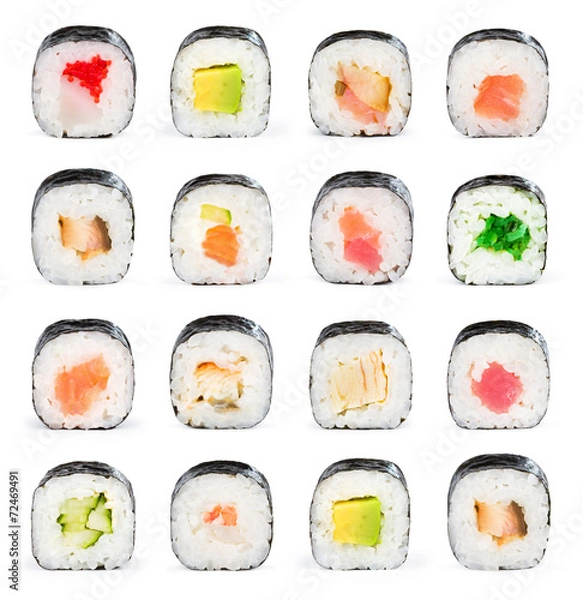 Obraz Sushi collage