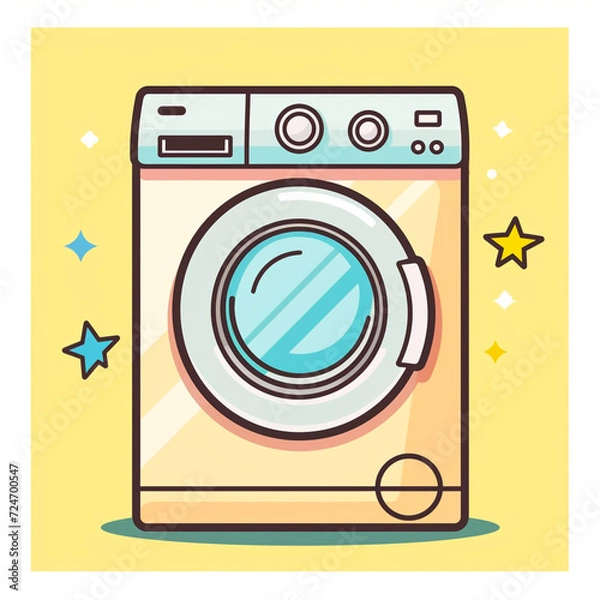 Obraz washing machine icon