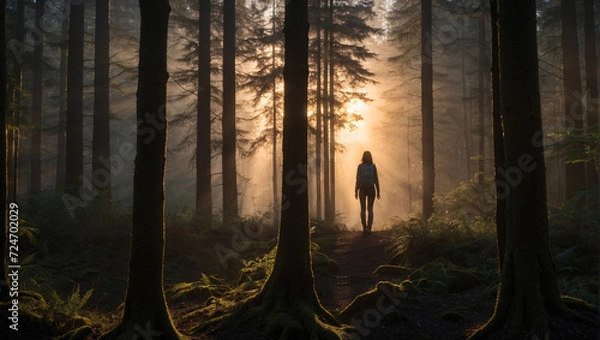 Obraz hideaway in the woods