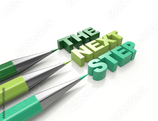 Obraz the nex step