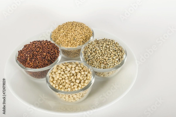 Fototapeta Assorted millets