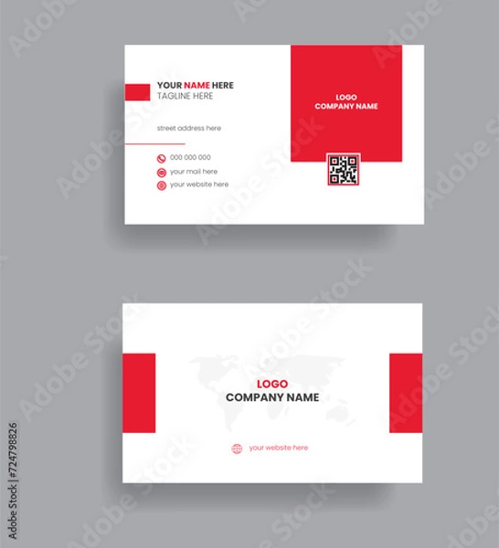 Obraz modern Business card design