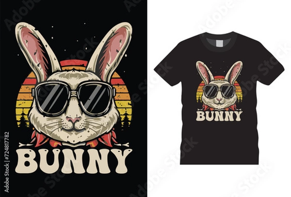 Obraz Happy Easter tshirt design, Easter sunday tshirt design, Happy easter sunday, easter, sunday