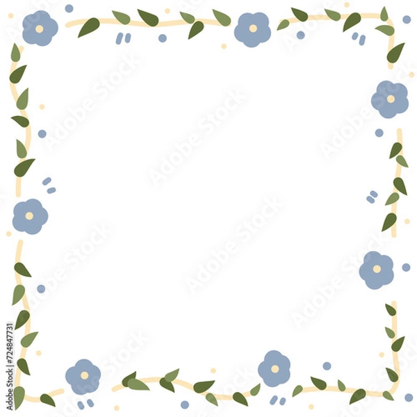 Obraz Cute doodle frame