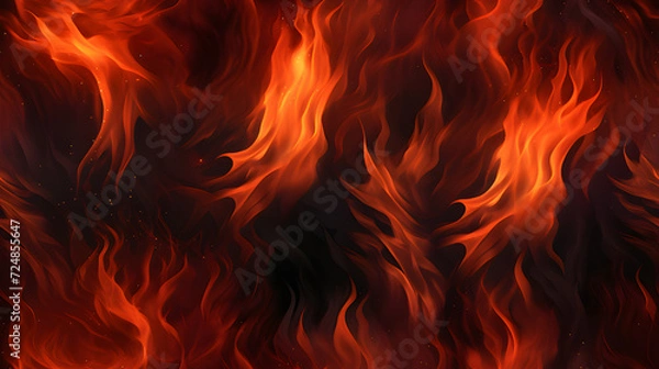 Obraz fire flames background