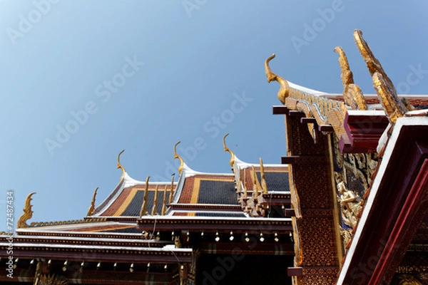 Obraz Thai temple roof