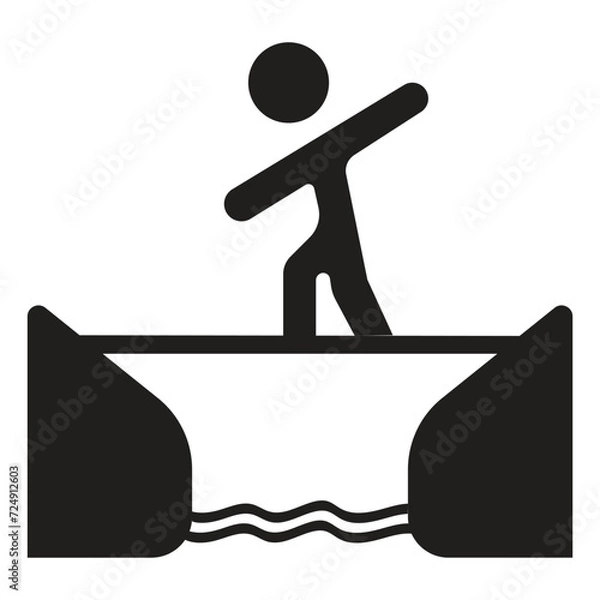 Obraz Man icon vector illustration eps