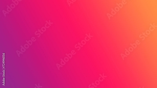 Fototapeta Purple and pink and orange color gradient background. Banner template.