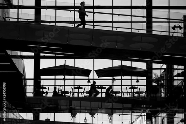 Fototapeta Coffee By The Windows