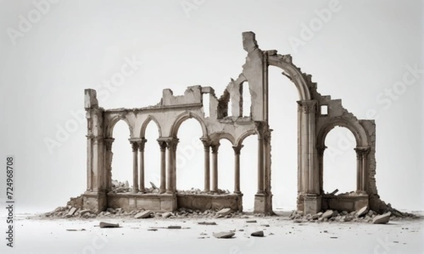 Obraz ancient roman ruins