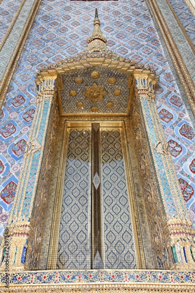 Obraz thai temple door