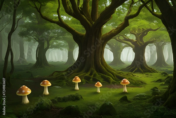 Obraz A magic forest