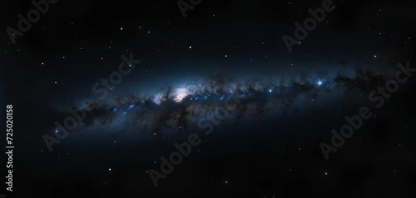 Obraz midnight galaxy, starry night